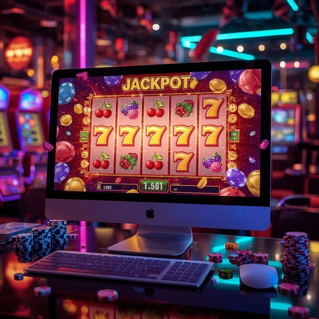 slots on monitor SLOTY CASINO